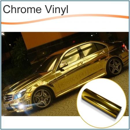 Mirror chrome car wrapping vinyl