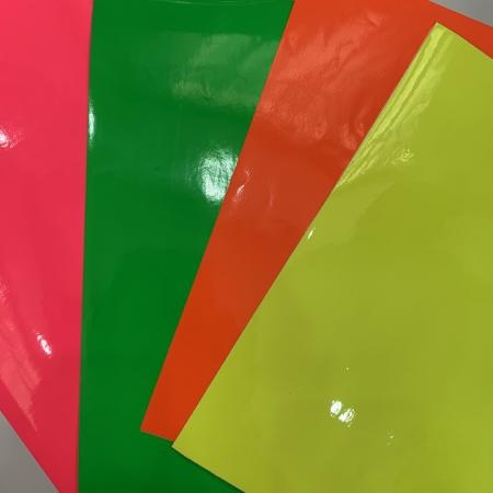 Removable Fashion Fluorescence Color Cutting Vinyl